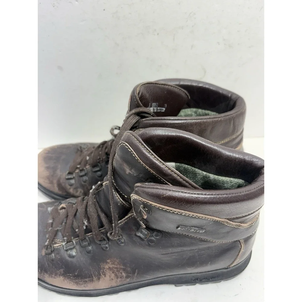 LLBean Cresta Gore-Tex Leather Waterproof Hiking Boots Men's Sz 11 N (B) VINTAGE